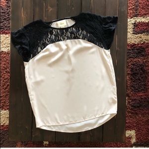 Anthropologie Maeve Penumbra Ace Blouse